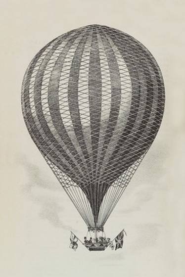 The Vauxhall Balloon 1850 by Peter S. Duval