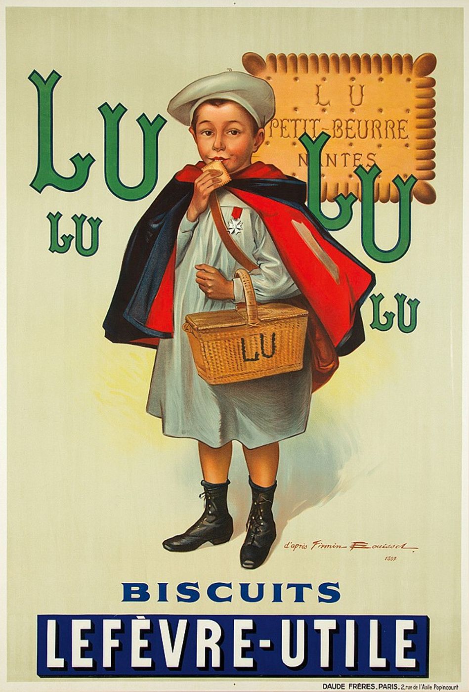 Biscuits Lefevre-Utile / Lu-Lu 1897