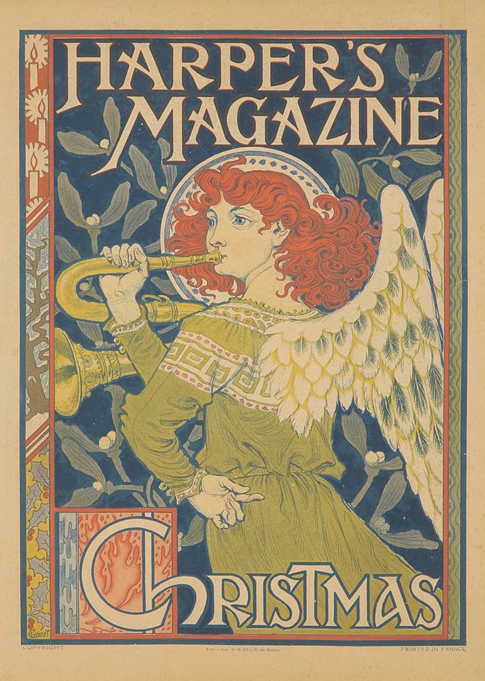 Harpers Magazine / Christmas 1892