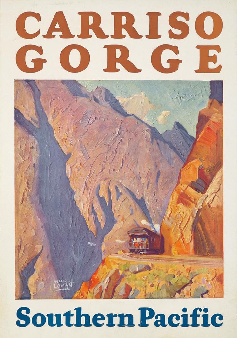 Southern Pacific: 3 Posters ca 1927 - Maurice Logan Vintage Poster, Belle Epoque French Print, Poster Art Wall Art