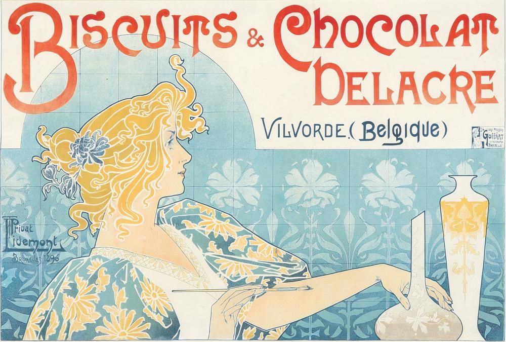 Biscuits & Chocolat Delacre 1896
