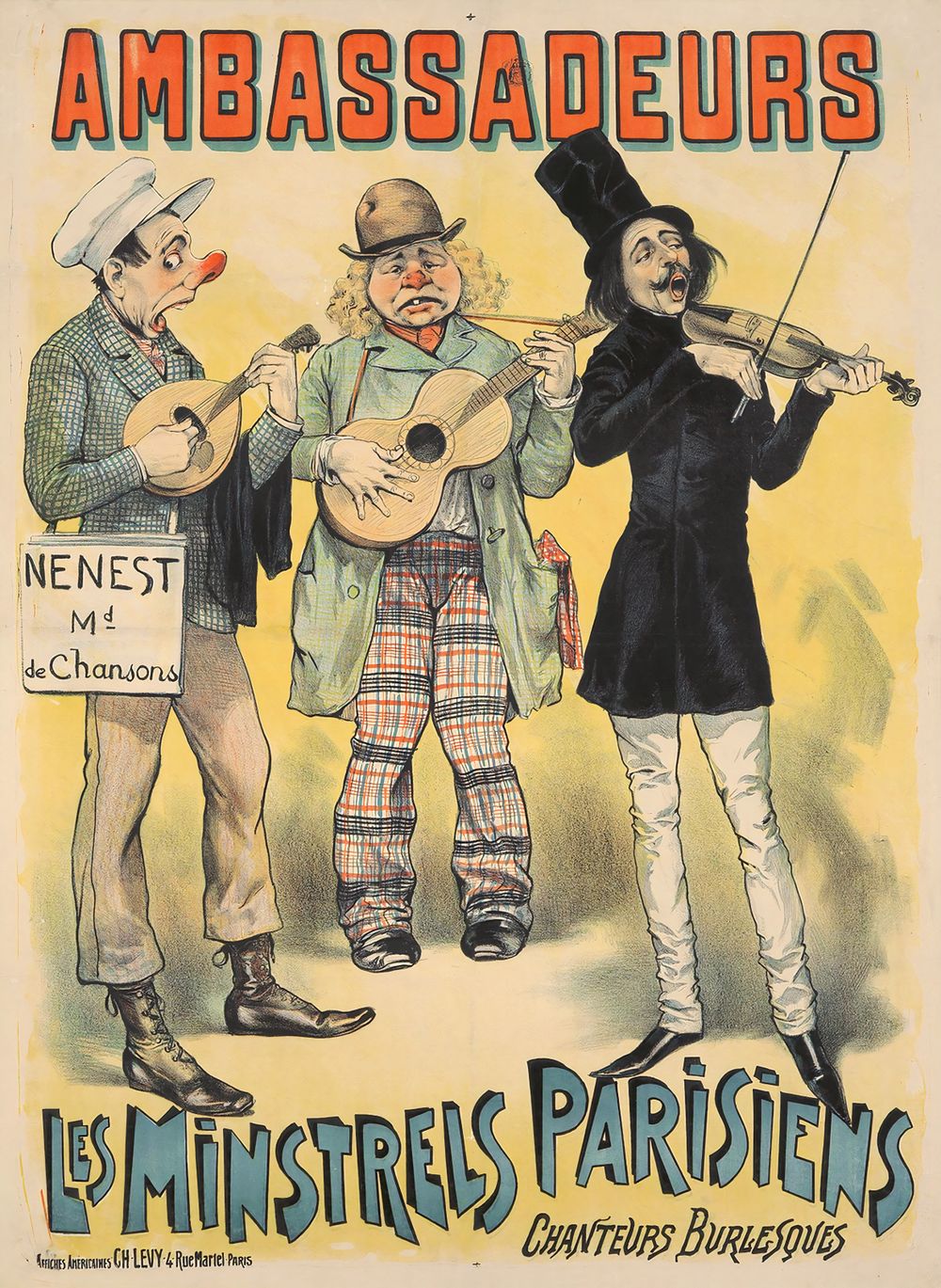 Ambassadeurs / Les Minstrels Parisiens 1900