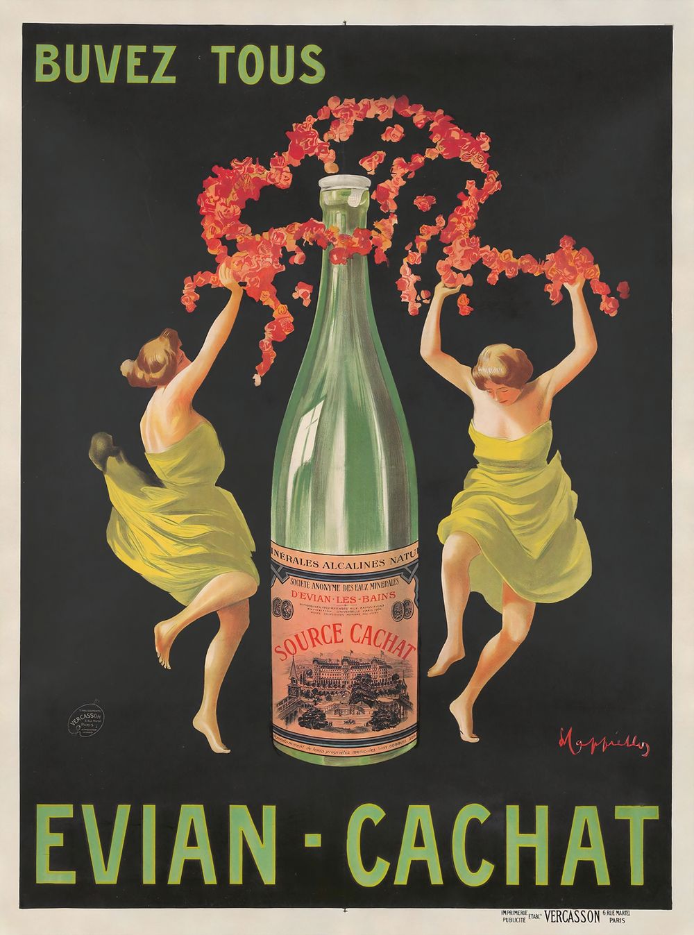 Leonetto Cappiello Evian-Cachat
