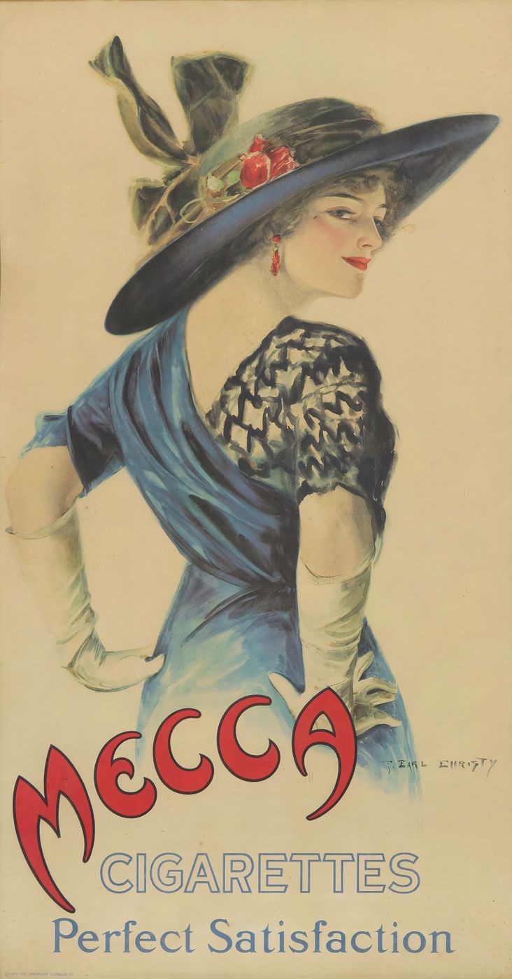 Alfred Choubrac Mecca Cigarettes
