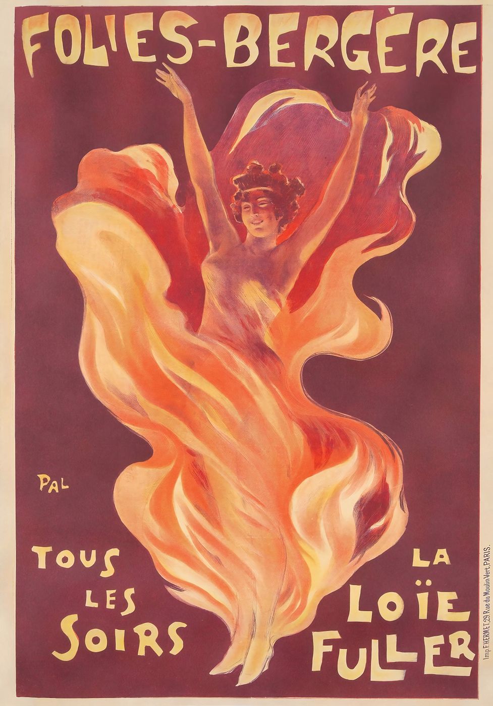 Charles Paine Folies-Bergere / La Loie Fuller