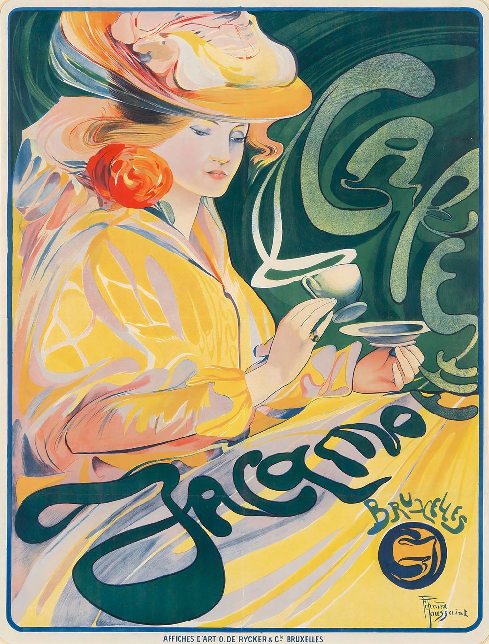 Henri de Toulouse-Lautrec Cafe Jacqmotte