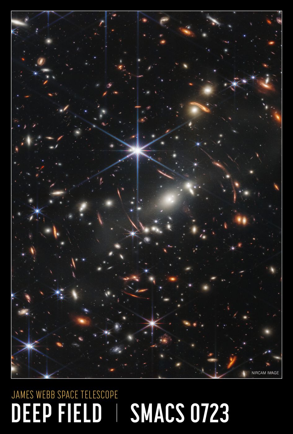 Deep Field SMACS 0723 Galaxy Cluster