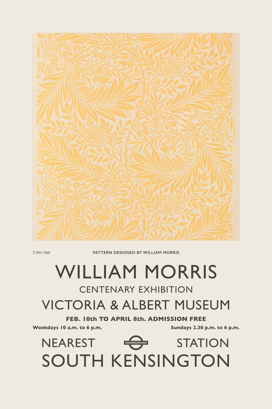 William Morris V&A Exhibition Print No. 23