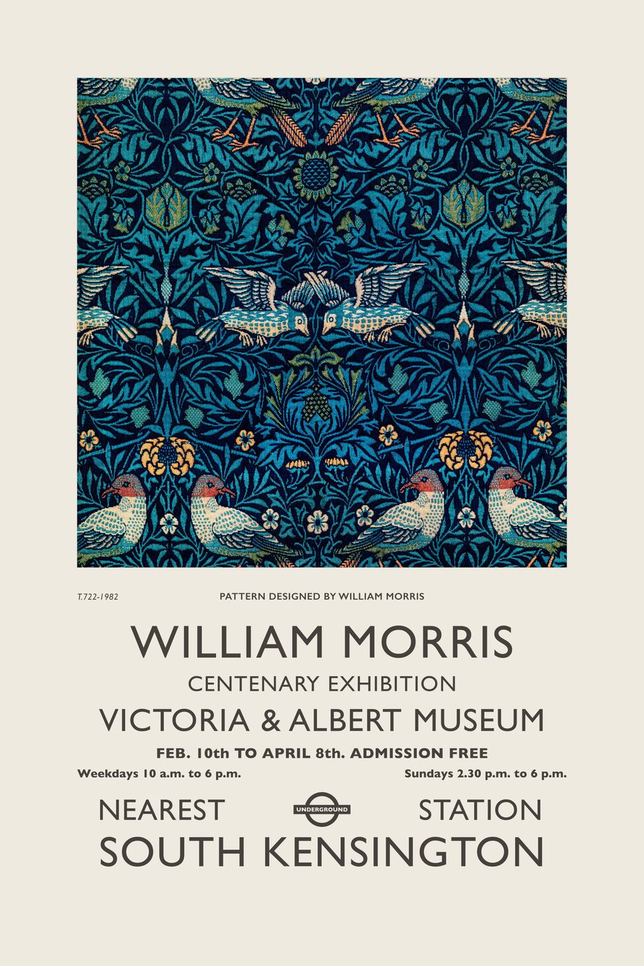 Vintage William Morris Poster No. 24