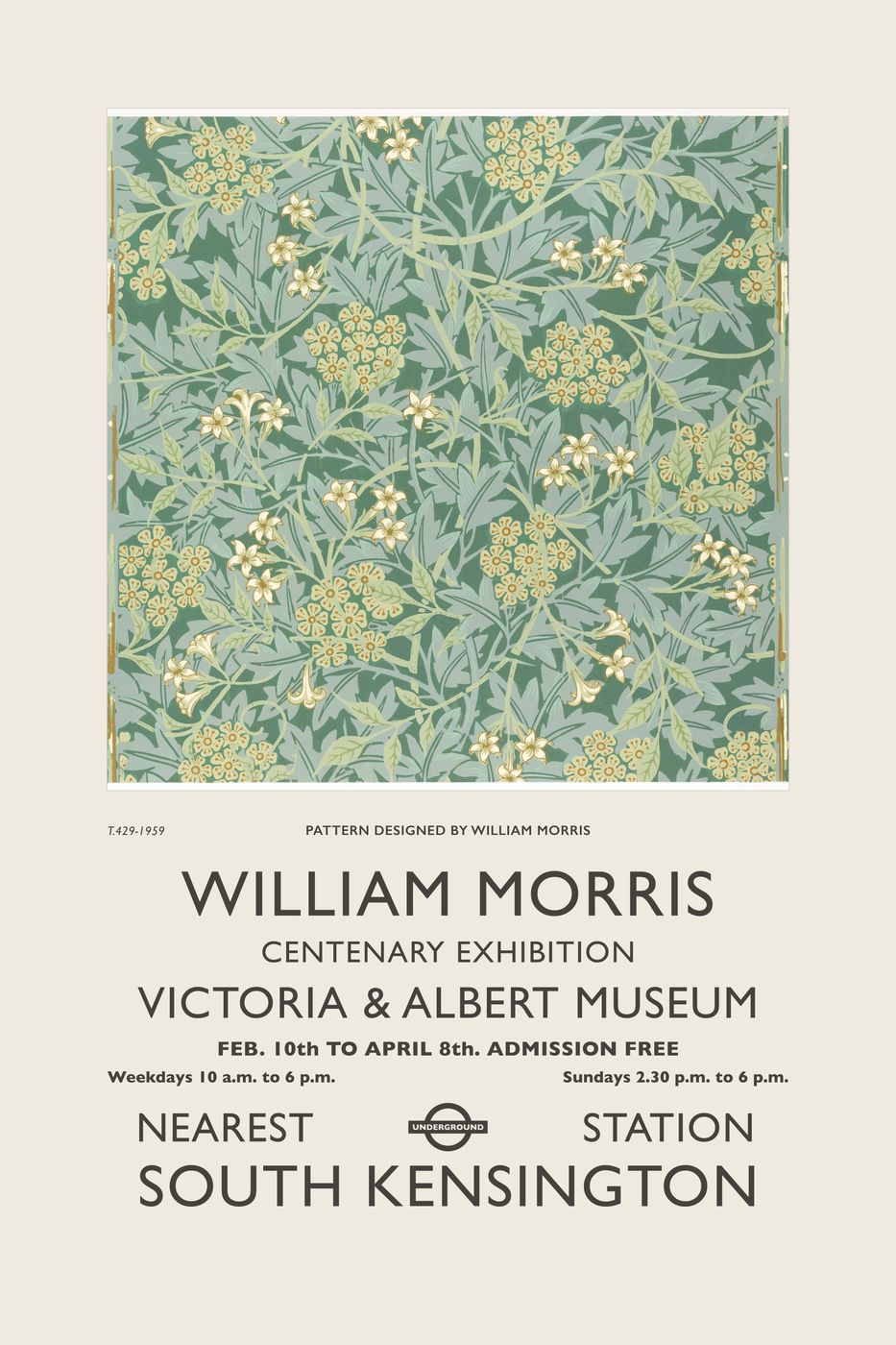 William Morris V&A Exhibition Print No. 29