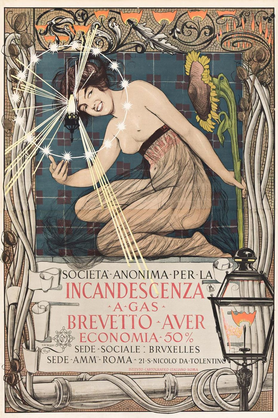 Incandescenza a Gas 1895