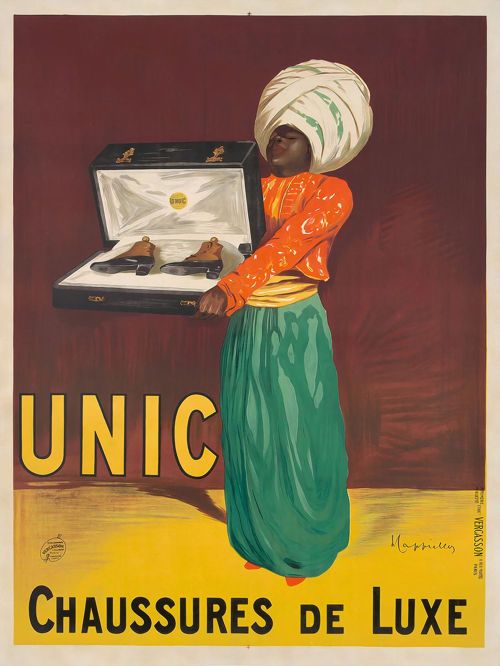 Unic 1913 - Leonetto Cappiello Vintage Advertising Poster, Belle Epoque French Print, Poster Art Wall Art