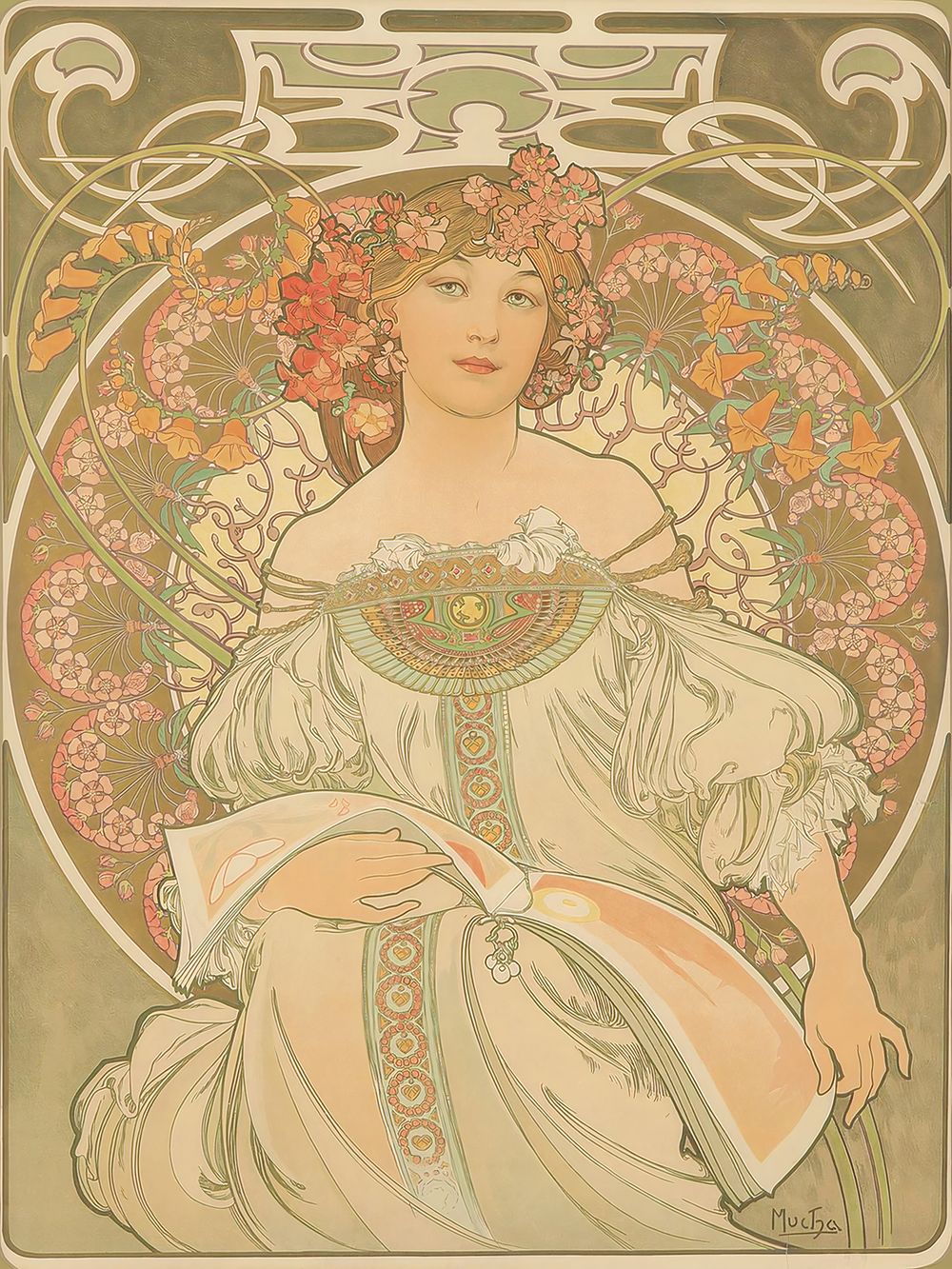 Alphonse Mucha Reverie