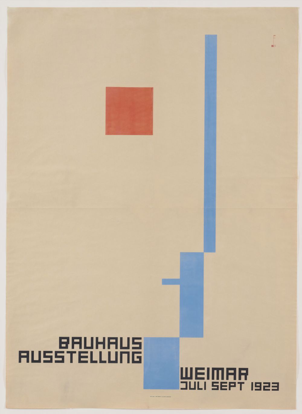 Bauhaus - No. 2 - Vintage Modernist / Bauhaus Poster, Modernist Wall Art, Mid-Century Print, Bauhaus Decor, Dark Academia Art