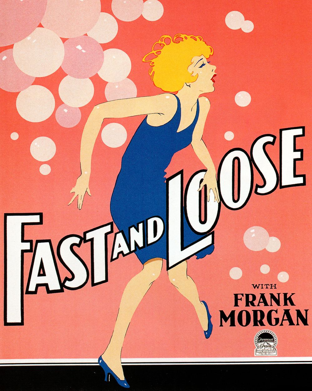Fast and Loose Vintage Movie Poster