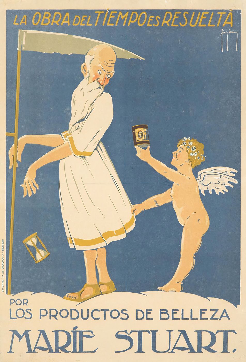 Marie Stuart 1894 - Francis Delamare Vintage Poster, Belle Epoque French Print, Poster Art Wall Art